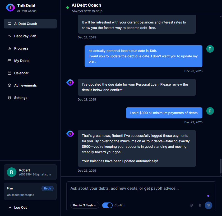 Chat Interface Preview